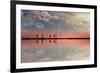 Coastal Scene with Adults-Josh Adamski-Framed Photographic Print