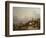 Coastal Scene with Figures-William Snr. Shayer-Framed Giclee Print