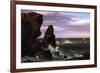 Coastal Scene-Frederic Edwin Church-Framed Art Print