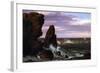 Coastal Scene-Frederic Edwin Church-Framed Art Print