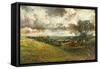 Coastal Scene-John Constable-Framed Stretched Canvas