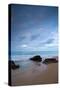 Coastal Scenery in England-David Baker-Stretched Canvas