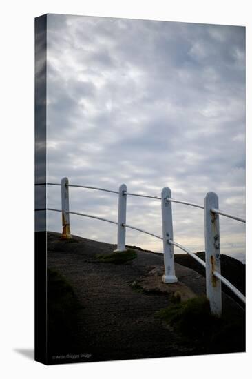 Coastal Scenery in England-David Baker-Stretched Canvas