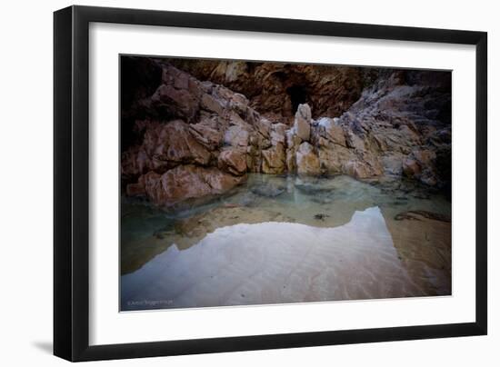 Coastal Scenery in England-David Baker-Framed Photographic Print