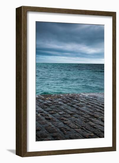 Coastal Scenery in England-David Baker-Framed Photographic Print