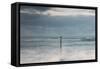 Coastal Scenery in England-David Baker-Framed Stretched Canvas