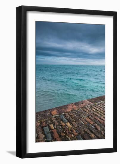 Coastal Scenery in England-David Baker-Framed Photographic Print