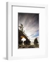 Coastal scenery, Kanazawa city, Ishikawa prefecture, Honshu, Japan-Christian Kober-Framed Photographic Print