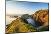 Coastal scenery, Rebun island, Hokkaido, Japan-Christian Kober-Mounted Photographic Print