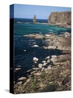 Coastal Sea Cliffs and Stacks, Near Cape Wrath and Sandwood Bay, Highland Region, Scotland-Duncan Maxwell-Stretched Canvas