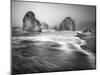 Coastal Sea Stacks-null-Mounted Art Print