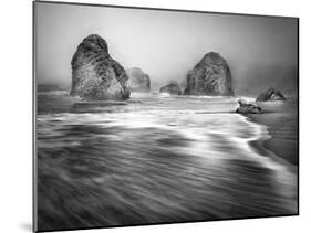 Coastal Sea Stacks-null-Mounted Art Print