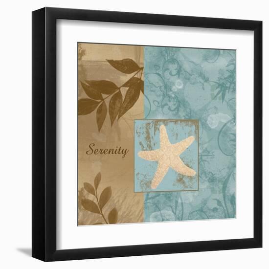 Coastal Serenity-Lauren Gibbons-Framed Art Print