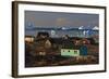 Coastal Settlement Houses, Saqqaq, Greenland, August 2009-Jensen-Framed Photographic Print