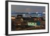 Coastal Settlement Houses, Saqqaq, Greenland, August 2009-Jensen-Framed Photographic Print