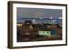 Coastal Settlement Houses, Saqqaq, Greenland, August 2009-Jensen-Framed Photographic Print