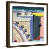 Coastal Shadows 9-Douglas K. Morris-Framed Giclee Print