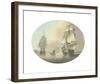 Coastal Shipping I-Samuel Atkins-Framed Premium Giclee Print