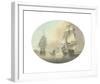 Coastal Shipping I-Samuel Atkins-Framed Premium Giclee Print