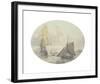 Coastal Shipping II-Samuel Atkins-Framed Premium Giclee Print