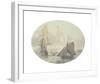Coastal Shipping II-Samuel Atkins-Framed Premium Giclee Print