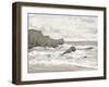 Coastal Shoreline II-Tim OToole-Framed Art Print