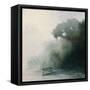 Coastal Solitude-Julia Purinton-Framed Stretched Canvas