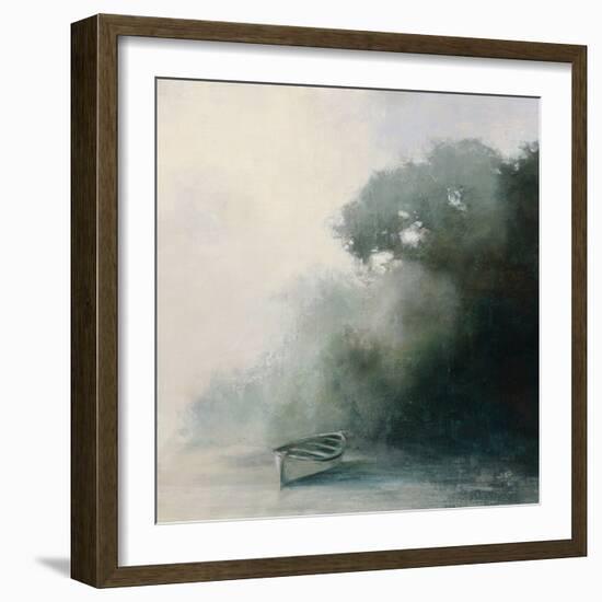 Coastal Solitude-Julia Purinton-Framed Art Print