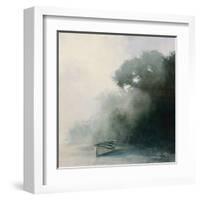 Coastal Solitude-Julia Purinton-Framed Art Print