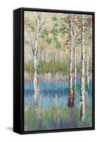 Coastal Spring Birch-James Zheng-Framed Stretched Canvas