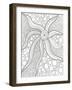 Coastal Starfish-Pam Varacek-Framed Art Print