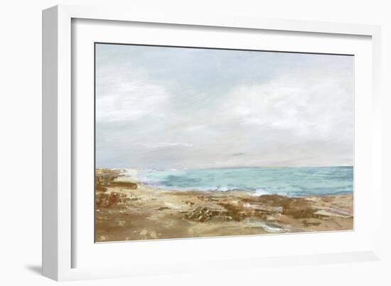 Coastal Stroll I-Maya Woods-Framed Art Print