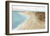 Coastal Stroll II-Maya Woods-Framed Art Print