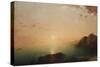 Coastal Sunset, 1864-Hendrik Avercamp-Stretched Canvas