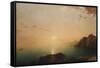 Coastal Sunset, 1864-Hendrik Avercamp-Framed Stretched Canvas