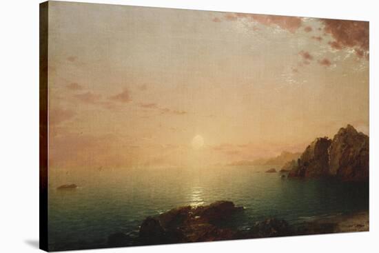 Coastal Sunset, 1864-Hendrik Avercamp-Stretched Canvas