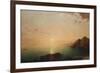 Coastal Sunset, 1864-Hendrik Avercamp-Framed Giclee Print