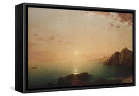 Coastal Sunset, 1864-Hendrik Avercamp-Framed Stretched Canvas