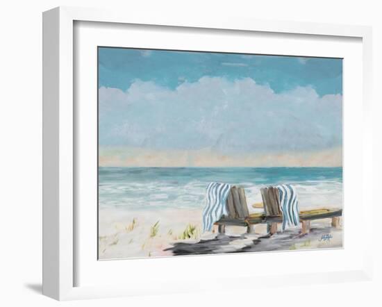 Coastal Sunsets-Julie DeRice-Framed Art Print