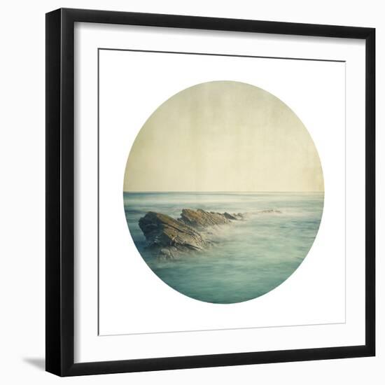 Coastal Surf - Sphere-Irene Suchocki-Framed Giclee Print