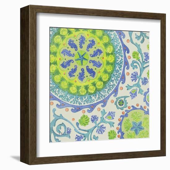 Coastal Suzani I-Paul Brent-Framed Art Print