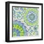 Coastal Suzani II-Paul Brent-Framed Art Print