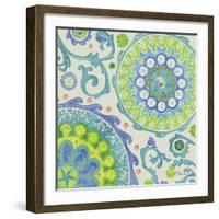 Coastal Suzani II-Paul Brent-Framed Art Print