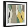 Coastal Teal Coalescence I-Lanie Loreth-Framed Art Print