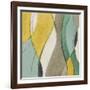 Coastal Teal Coalescence II-Lanie Loreth-Framed Art Print