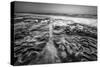 Coastal Texture Along the La Jolla Coastline-Andrew Shoemaker-Stretched Canvas