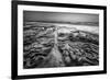 Coastal Texture Along the La Jolla Coastline-Andrew Shoemaker-Framed Photographic Print