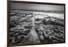 Coastal Texture Along the La Jolla Coastline-Andrew Shoemaker-Framed Photographic Print