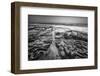 Coastal Texture Along the La Jolla Coastline-Andrew Shoemaker-Framed Photographic Print