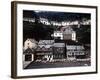 Coastal Town of Clovelly on Coast of North Devon West of Bideford-null-Framed Photographic Print